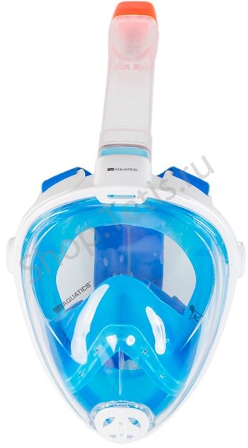 полнолицевая маска с трубкой для плавания Fullface Aquatics