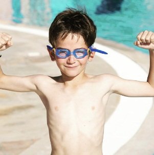 Детские очки для плавания MOBY KID Aqua Sphere Италия