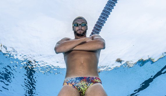 Плавки-слипы для бассейна Kiraly MP. Коллекция Michael Phelps. AquaSphere, Италия