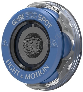 LM 804-0176 Головка фонаря Light and Motion GoBe 700 Spot синяя