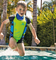 AS ST134EU3141M Детский жилет для плавания, зеленый, р.M (15-18 кг)