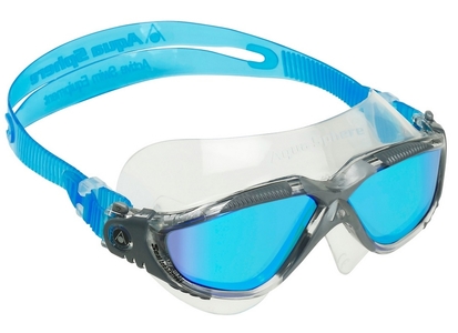 AS MS5054340LC (MS5604340LC, MS1734340LC) Очки для плавания Vista (прозр линзы), aqua/blue/silver