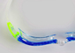 PH EP2870031LB Очки для плавания Tiburon jr (голубые линзы), clear/lime buckles