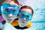 AS MS162135 (MS506-5610000LB, 4450000LB) Очки для плавания Seal Kid 2 (голубые линзы), clear/lime