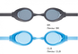 TS V-220AMR BL/BL Очки для плавания VIEW Pirana (зеркальные линзы)