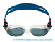 AS EP3000098LMS (EP3180098LMS) Очки для плавания Kaiman (серые зеркальные Titanium), clear/petrol