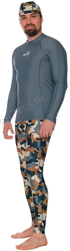 Лайкровые штаны плавательные мужские с УФ защитой IQ Германия