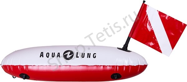 Снаряжение для дайвинга - Поверхностный буй маркер Aqua Lung круглый, торпедо