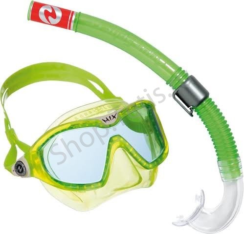 Детский комплект для плавания MIX маска и трубка
