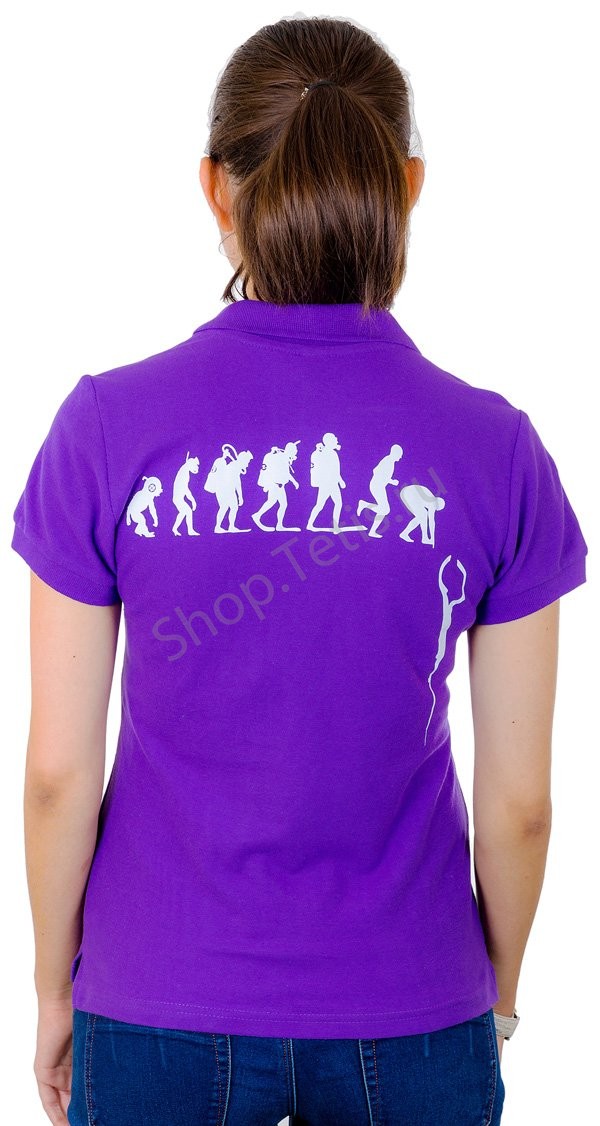 Рубашка-поло Omer (фиолетовая)