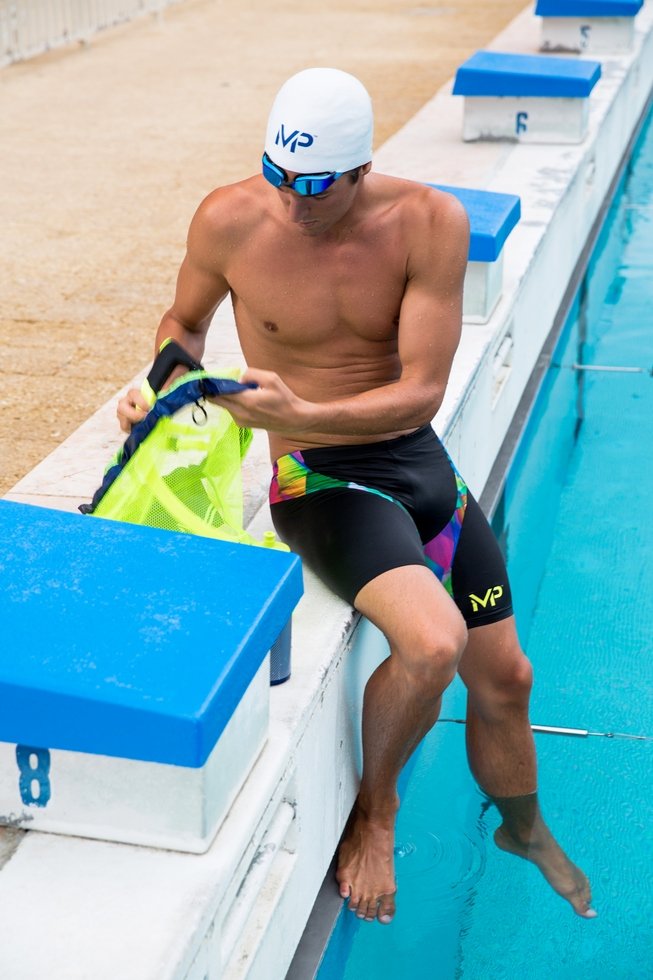 Плавки-джаммеры для бассейна Zuglo из коллекции Michael Phelps. Аквасфера, Италия.