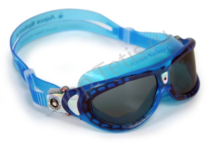 Детские очки для плавания Aqua Sphere SEAL KID с темными линзами 