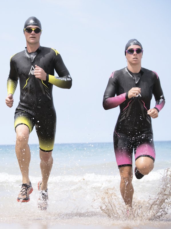 Гидрокостюм шорти Swim&Run AquaSphere, муж./жен , 1.5 мм  со съемными рукавами