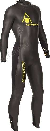 мужской гидрокостюм Pursuit для триатлона, серфинга и плавания AquaSphere Италия