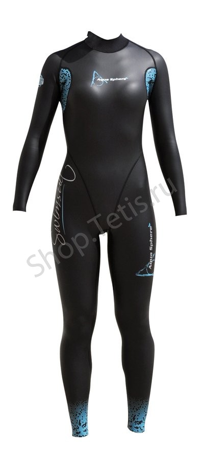 Гидрокостюм женский моно Aqua Sphere Aqua Skins для водных видов спорта и фридайвинга