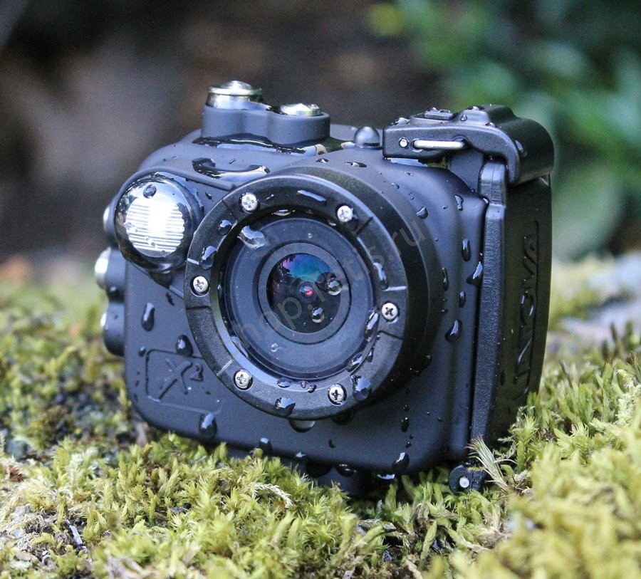 Экстрим-камера X2 Intova для фото и видеосъемки в водонепроницаемом противоударном боксе.