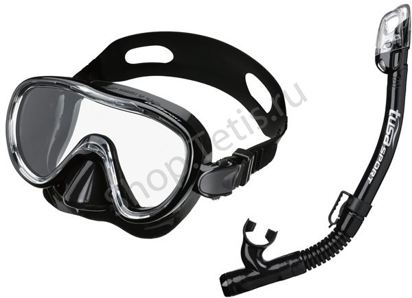 Комплект для сноркелинга маска и трубка UCR1126 TUSA Sport
