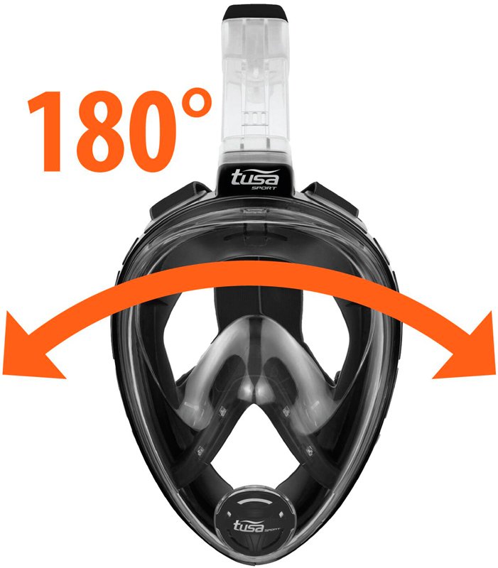 Полнолицевая маска для сноркелинга TUSA Sport UM8001