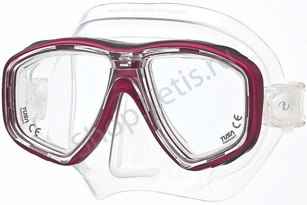 маска с диоптриями для плавания и дайвинга m-28