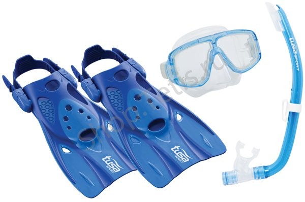 Комплект TUSA Sport маска+трубка+ласты  UPR0101