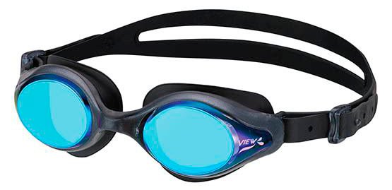 Очки для плавания V-820A женские с тонированными и зеркальными линзами