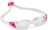 PH EP2860002LD Очки для плавания Tiburon (темные линзы), clear/pink buckles